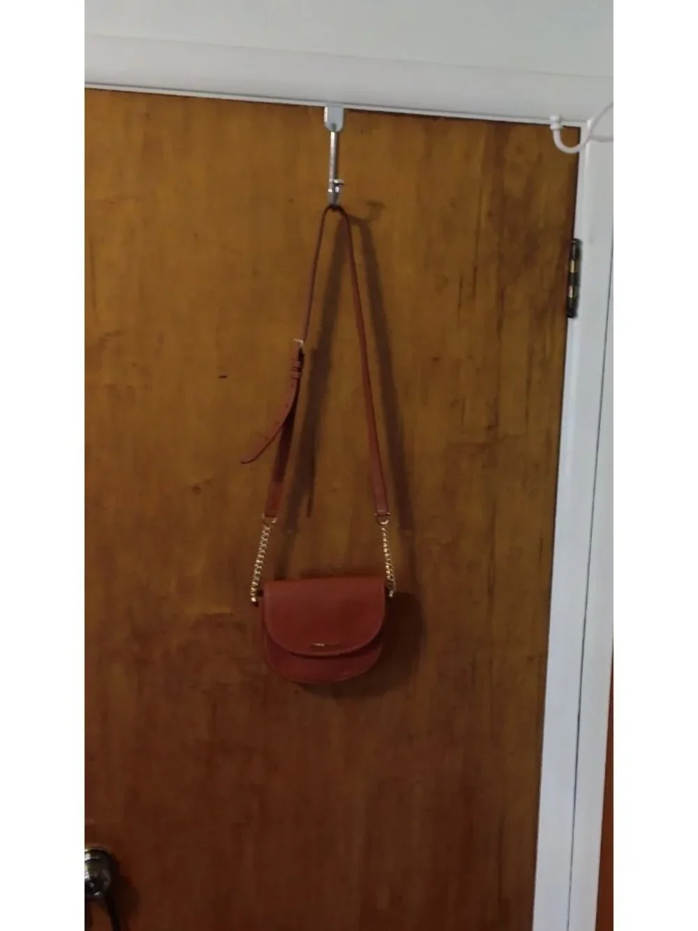 Michael Kors Bedford Small Flap Crossbody Salmon Pink WITH COA AUTHENTIC - Picture 10 of 12